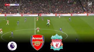 Arsenal vs Liverpool 22  English Premier League 202425  Epl Live Stream  Full Match Today [upl. by Nnaxor]