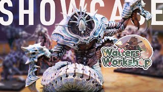 How long does it take to paint a full army Conquest Spire Army Showcase [upl. by Lipman]