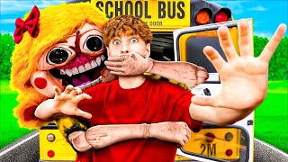 Escaping Miss Delights School Bus In Real Life [upl. by Dhaf]