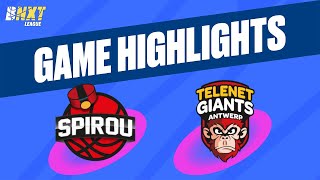 Spirou Basket vs Telenet Giants Antwerp  Game Highlights [upl. by Winograd]