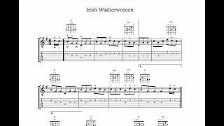 Irish Washerwoman  Guitarbookcouk [upl. by Ilan933]