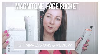 Magnitone facerocket 5 in 1 face firming amp toning devce 1st impressions amp review [upl. by Mun]