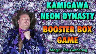 Lets Play The Kamigawa Neon Dynasty Booster Box Game  Magic The Gathering [upl. by Greenlee53]