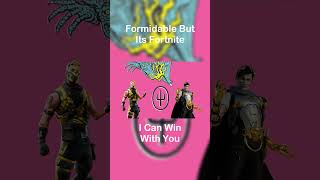 formidable by twenty one pilots but its a fortnite parodt twentyonepilots formidable scaledandicy [upl. by Fanning]