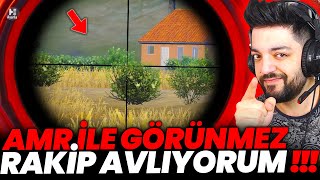 GÖRÜNMEYEN RAKİBE EFSANE AMR VURUŞU  RANKED PUBG Mobile [upl. by Allicserp]