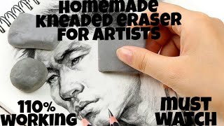 How to make a KNEADED ERASER  DIY [upl. by Annoeik696]