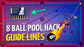 8 Ball Pool ChetoHack TUTORIAL PCGameloop  AutoPlay Guide Line amp More 2024 [upl. by Aviv]