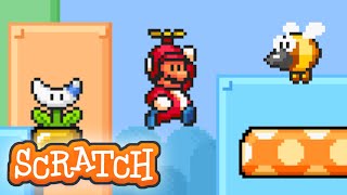 MORE Mario Games on Scratch [upl. by Sonahpets]