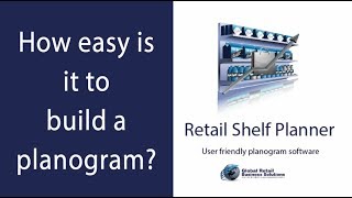 Retail Shelf Planner Planogram Software Demo [upl. by Ceporah142]