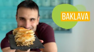 Receta  Baklava cómo hacer este dulce tradicional turco [upl. by Clarabelle]