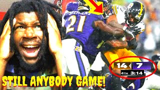 RAVENS VS STEELERS REACTION 2024 BALTIMORE RAVENS VS PITTSBURGH STEELERS HIGHLIGHTS REACTION 2024 [upl. by Laval]