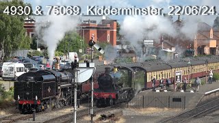 4930 amp 75069 Kidderminster 220624 Part 1 [upl. by Alysa]