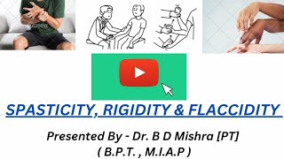 What is difference between spasticity and rigidity Spasticity vs Rigidity Spasticity vs Flaccidity [upl. by Ashbaugh]