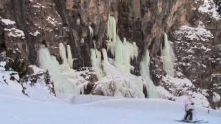 Skitour zum Lagazuoi Dolomiten Alta Badia  full hd [upl. by Yrak408]