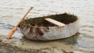 Making a Boyne Currach  Coracle [upl. by Woolley]