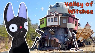 howls moving castle grand opening at valley of witches ghibli park ♡ japan vlog 2024 ♡ ジブリパーク魔女の谷 [upl. by Ahsiekam397]