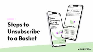 InvestorAi Steps to Unsubscribe a Basket [upl. by Artima]