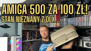 Amiga 500 za 100 zł z OLX stan nieznany zobaczmy [upl. by Adnav]