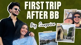 First Trip after BB  Big surprise  Airport pe hua kaand [upl. by Minni662]