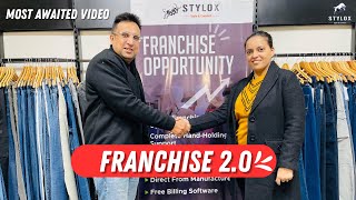 Stylox Franchise 20  New Franchise Model  stylish mens apparel franchise [upl. by Vinia]