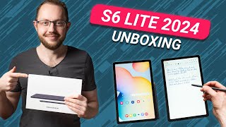 Samsung Galaxy Tab S6 Lite 2024 Edition Unboxing amp Hands On [upl. by Roque]