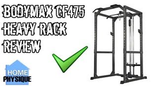 Bodymax CF475 Heavy Power Rack Review [upl. by Crespi]