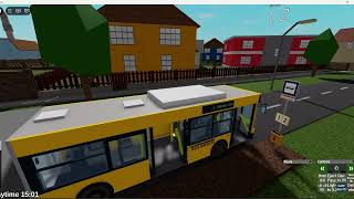 Volvo 7700A volánbusz roblox roblox volánbusz hungary volvo busz bus [upl. by Lytton]