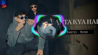 KARTA KYA HAI BASS BOOSTED Karma x Raftaar  New HipHop Bass Boosted Songs 2024 4K  The Mayko [upl. by My]