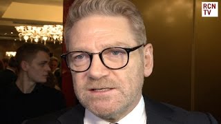 Kenneth Branagh Interview  Awards 2016 Plans amp Alan Rickman [upl. by Nosiddam]