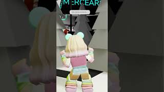 NÃO POSSO ENCOSTAR NO CINZA roblox brookhaven [upl. by Jelene]