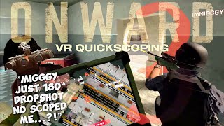 VR QUICKSCOPING is 👑BACK…3… ONWARD VR 🐐 Music Video [upl. by Naryt946]