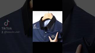 MENS BREATHABLE MATERIALS POLO TSHIRT colors  All colors displayed Price  15000 fashion wear [upl. by Saxe]