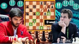 Importent Chess Game 10 By Magnus Carlsen vsGukesh D [upl. by Akila]