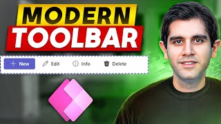 Power Apps New Modern Toolbar Control [upl. by Leff]