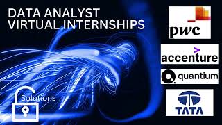 Data Analyst Remote Internships [upl. by Ray]