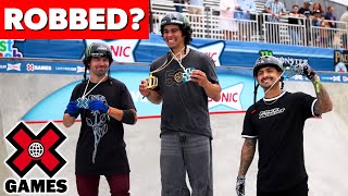 X GAMES BMX PARK BEST TRICK CONTROVERSY [upl. by Franky]