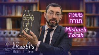 From the Rabbis Bookshelves 52 FINALE  Mishneh Torah [upl. by Nahtanoj481]