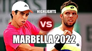 Jaume Munar vs Jiri Vesely MARBELLA 2022 Highlights [upl. by Rimat]