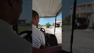 Sandy Villas Kairaba Corfu  Resort transportation  No need to walk  take the buggy shorts [upl. by Art756]