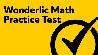 Practice Wonderlic Test Questions [upl. by Aibar]