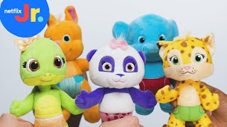 Playing Toys with Word Party Math Songs for Kids 🎶 Netflix Jr [upl. by Losse]