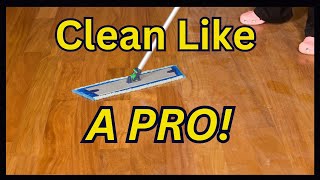 How to Clean a Hardwood Floor Like a Pro [upl. by Ienttirb701]