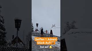 Seiffen 1 Advent Kirchenglocken Winter Glück Auf ⚒️ Seiffen Erzgebirge Heimat [upl. by Nilved]