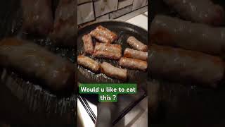 Croatia cevapi cooking [upl. by Rog]