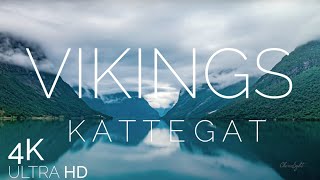 Kattegat Vikings 4K  Nature Relaxation Film [upl. by Nylirad]