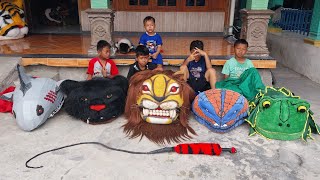 MBARONG MACAM2 BARONGAN WARNA WARNJ DIDEPAN RUMAH JIHUN KENA CAPLOK [upl. by Heisser508]