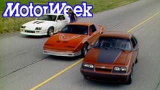 1985 Mustang GT vs Camaro IrocZ vs Trans Am  Retro Review [upl. by Gertrud943]