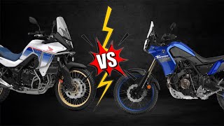 ¡Yamaha Tenere VS Honda Transalp ¿Con cuál te quedarías [upl. by Kenimod]