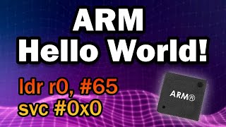 You Can Learn ARM Assembly Language in 15 Minutes  ARM Hello World Tutorial [upl. by Billy]