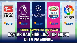 Hak Siar LigaLiga Top Eropa Di TV Nasional Khusus Liga Champions TIDAK Tayang Di TV Indonesia [upl. by Nnair]